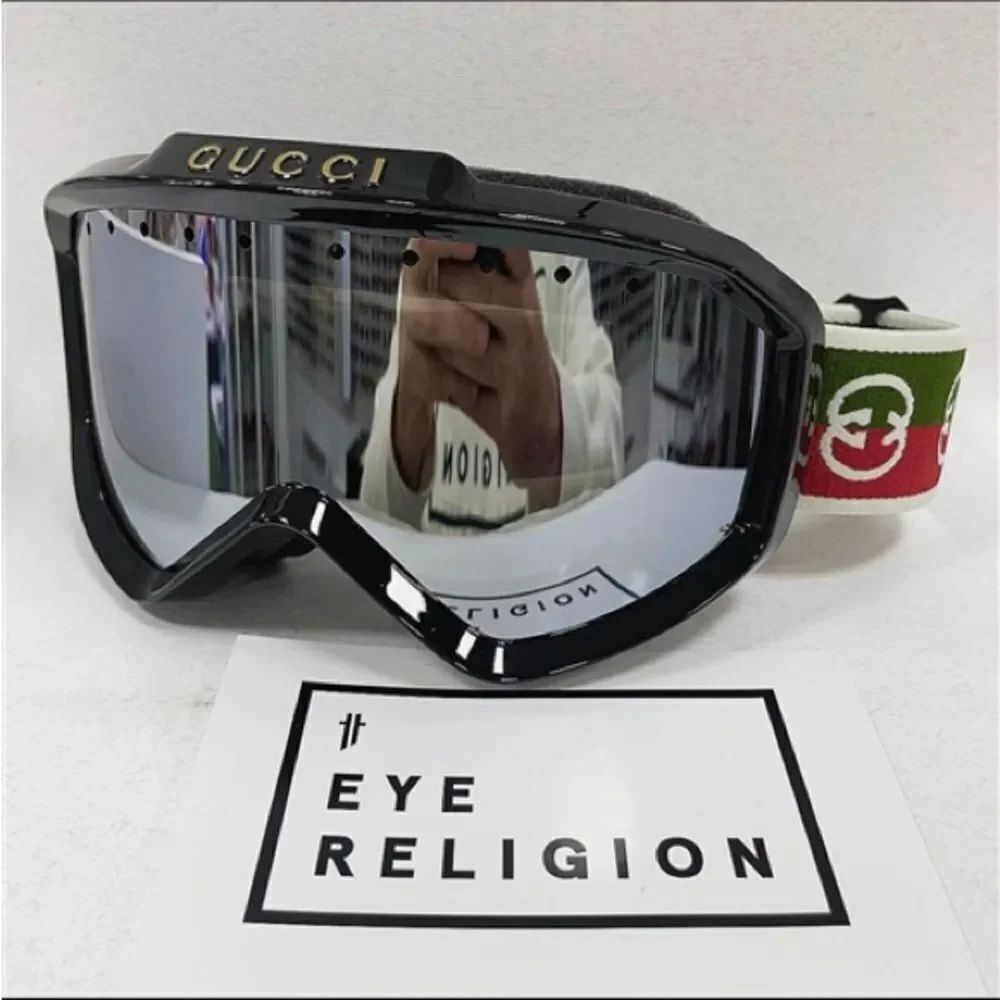 Gucci 1210 Black Ski Goggles